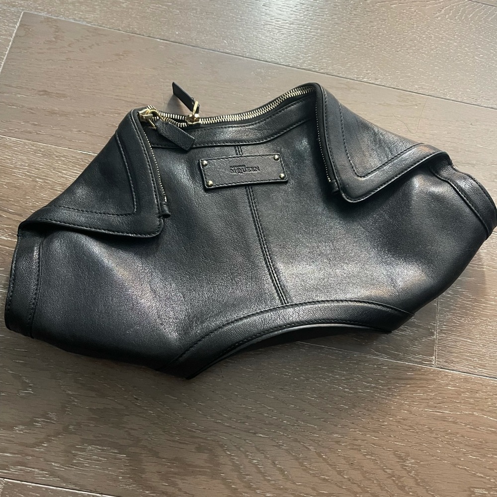 Leather Alexander McQueen Clutch